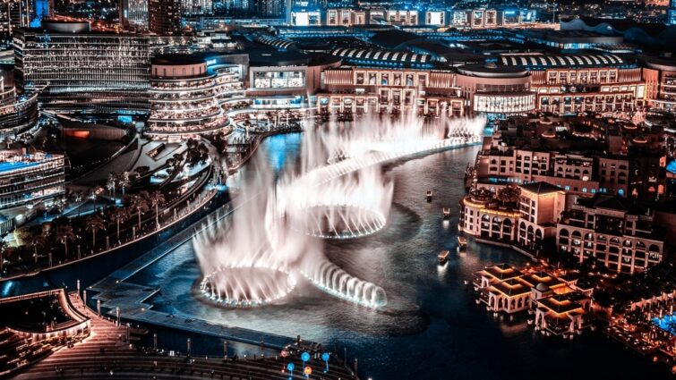 The Dubaï Fountain 