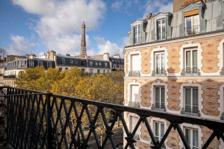 hotel avec vu sur tour eiffel