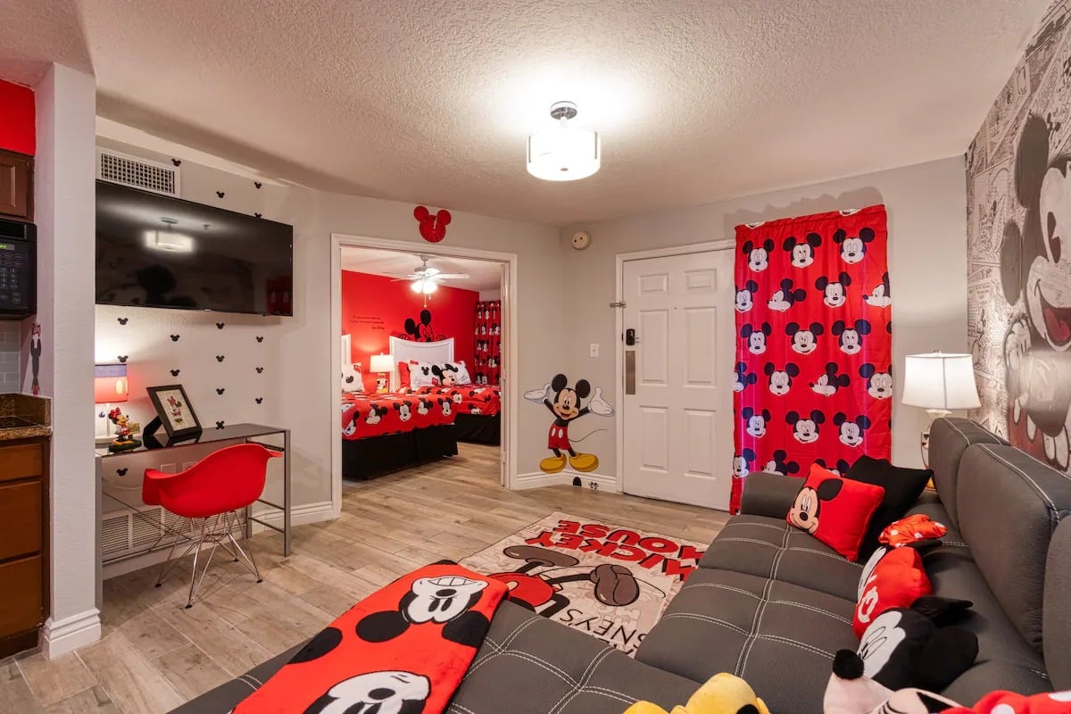 originales de airbnb: apartamento de Mickey en Florida