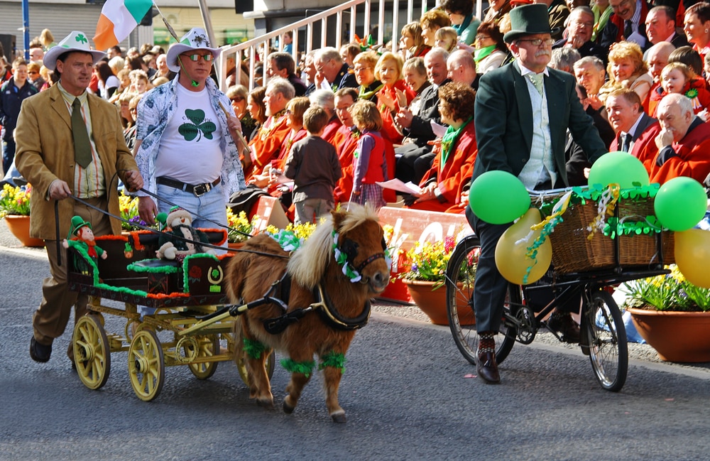 Parade de la Saint Patrick à Limerick - photos Irlande