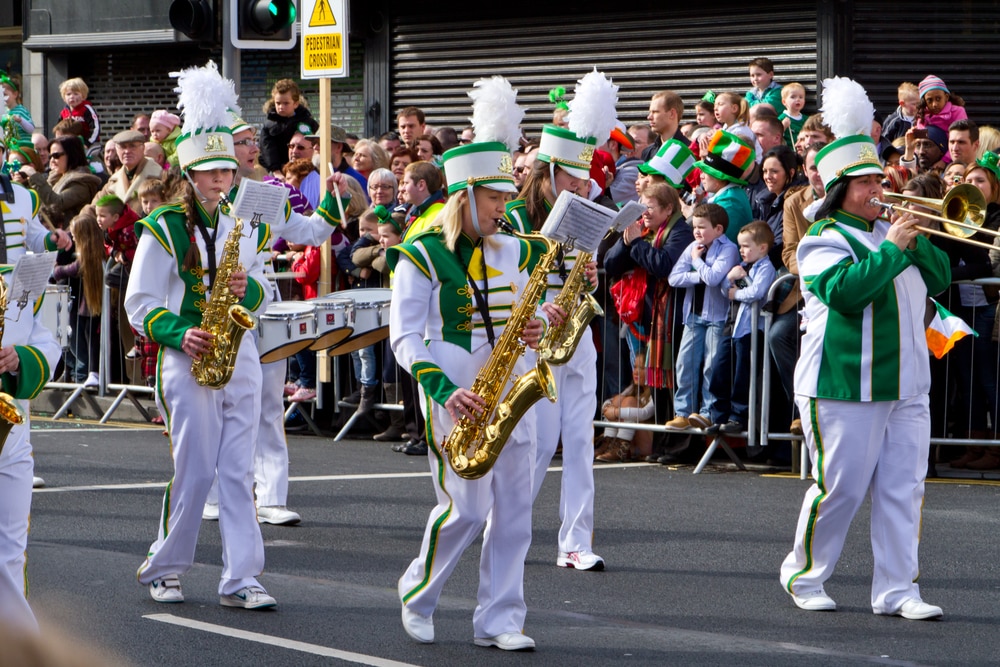 Défilé de la Saint Patrick à Limerick