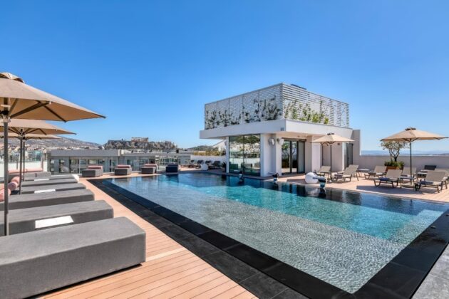 Les 9 meilleurs hôtels avec piscine à Athènes