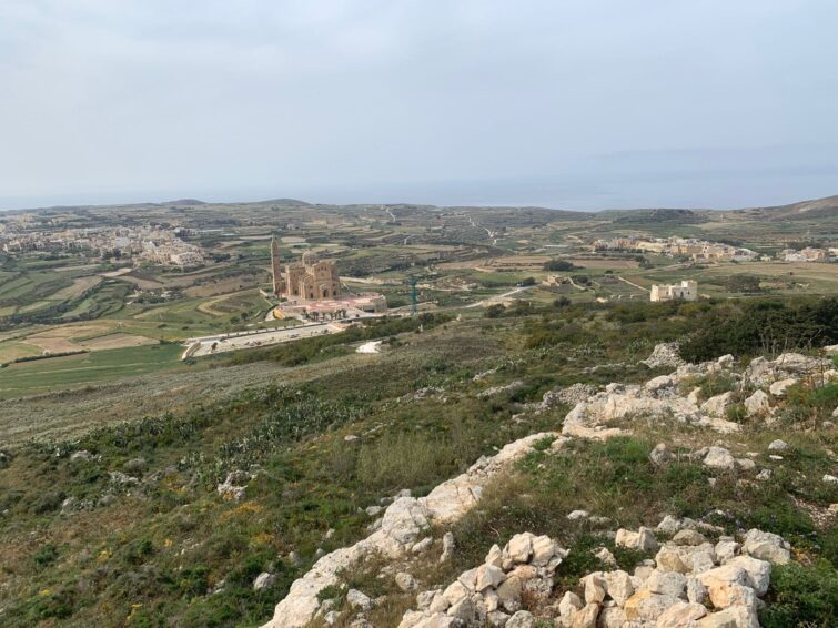 Les collines de Gozo