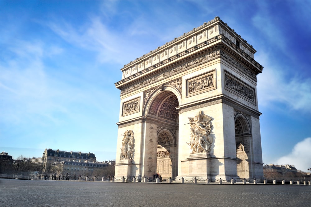Plus beaux monuments France : Arc de Triomphe