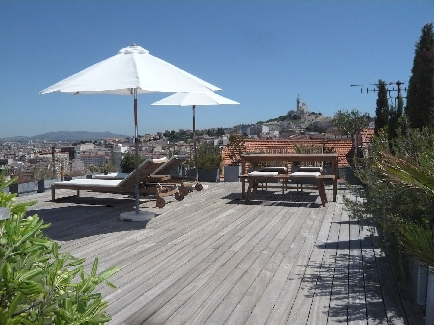 Rooftop sur Marseille, vue imprenable à 360°