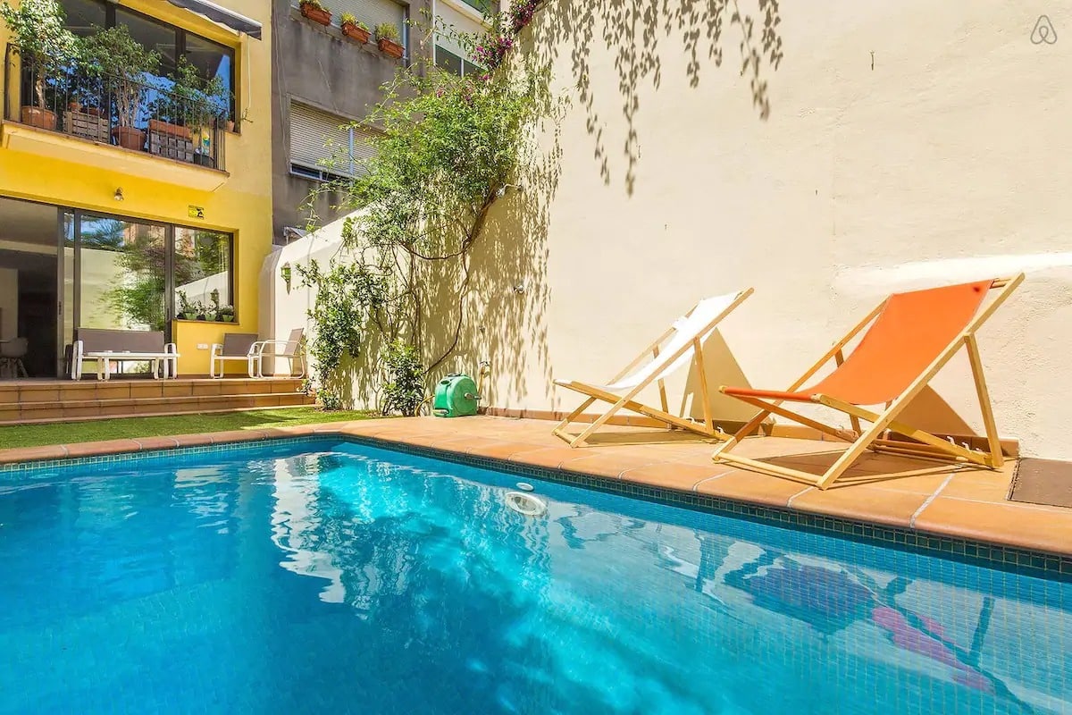 Airbnb piscine Barcelone : Logement_4