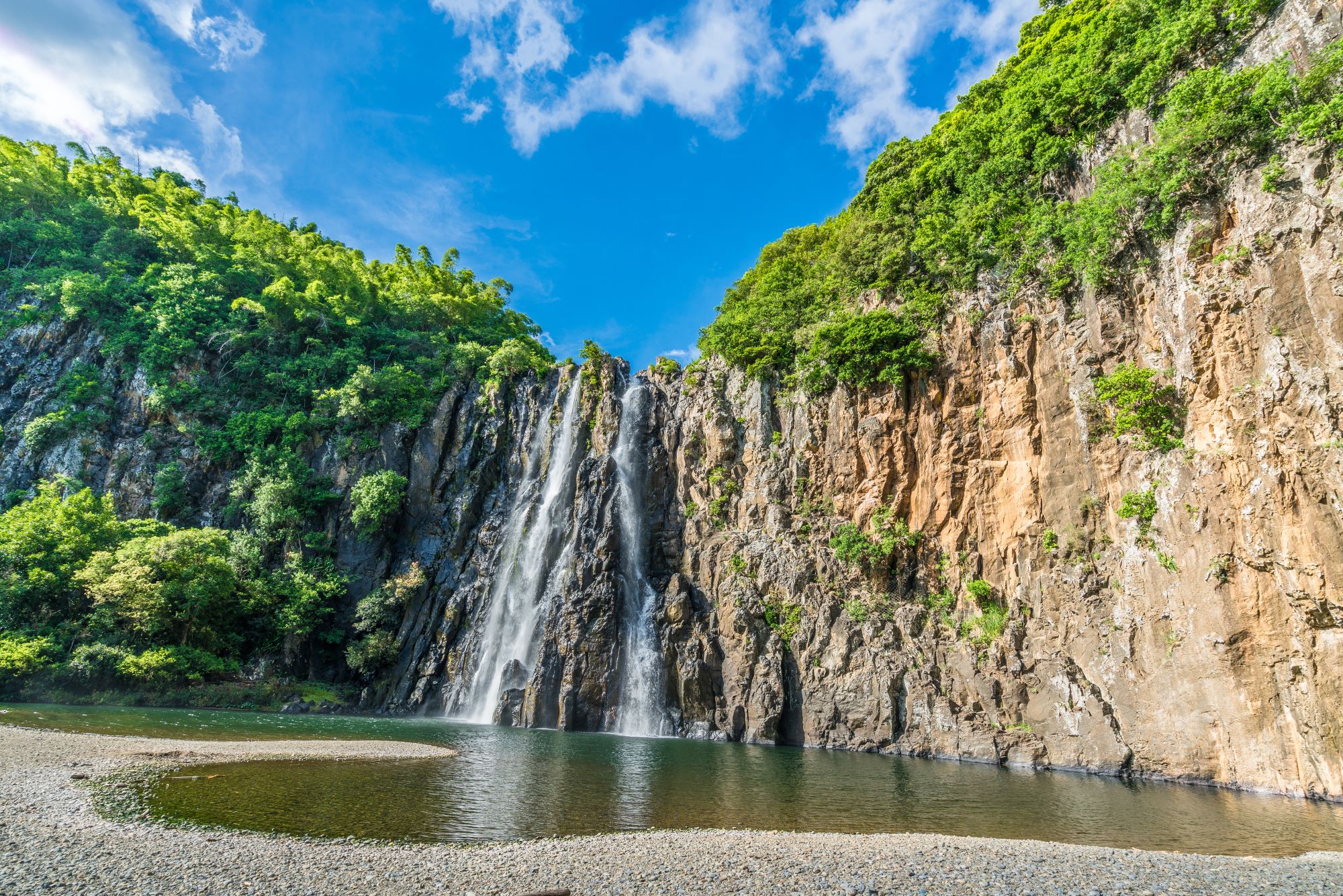 Cascade Niagara à La Réunion