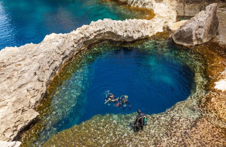 Blue Hole de Gozo