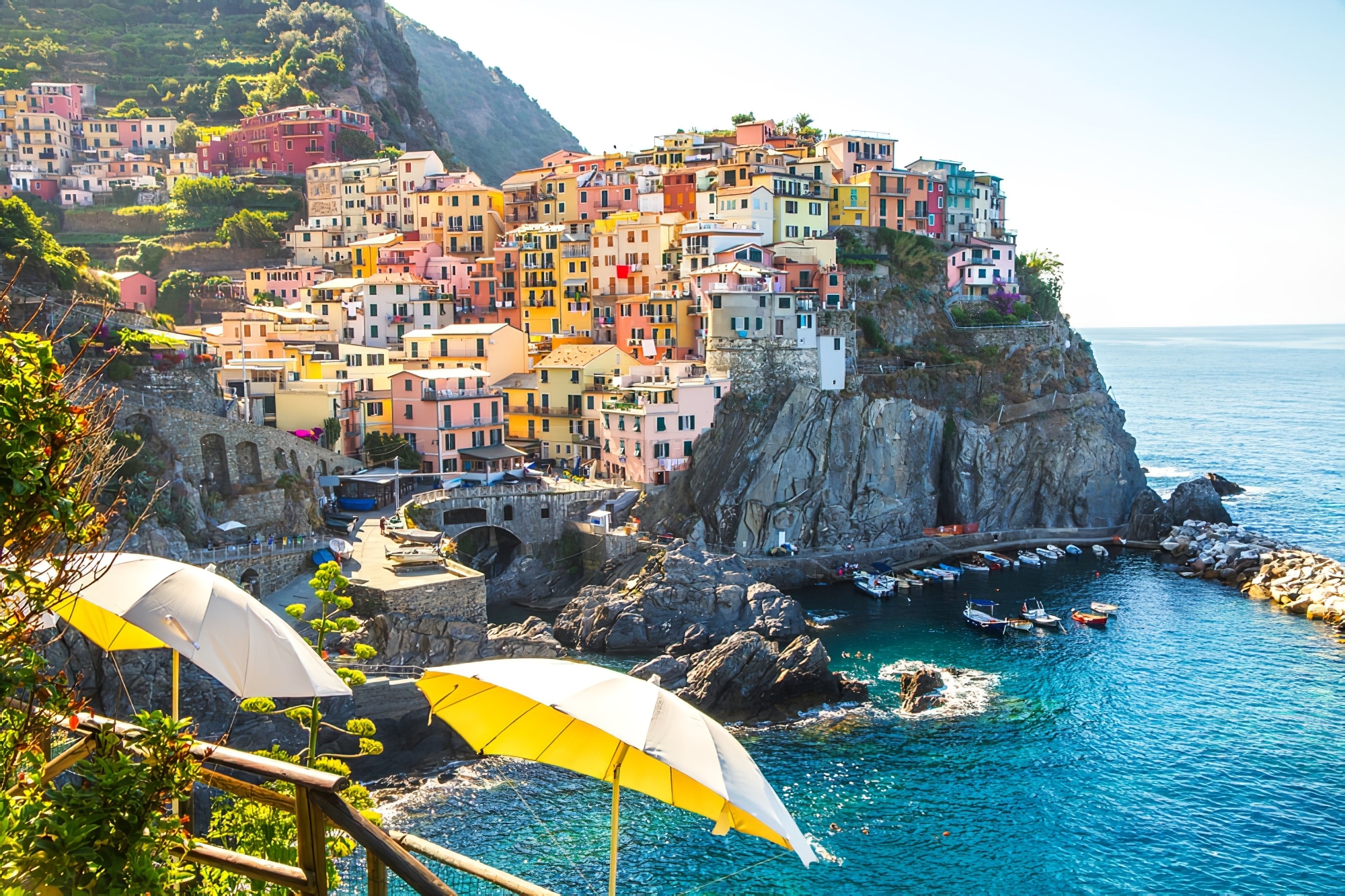 baignade manarola