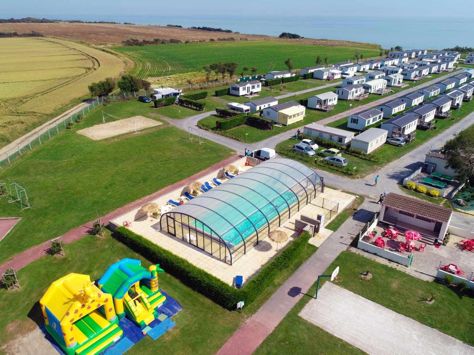 camping normand tour