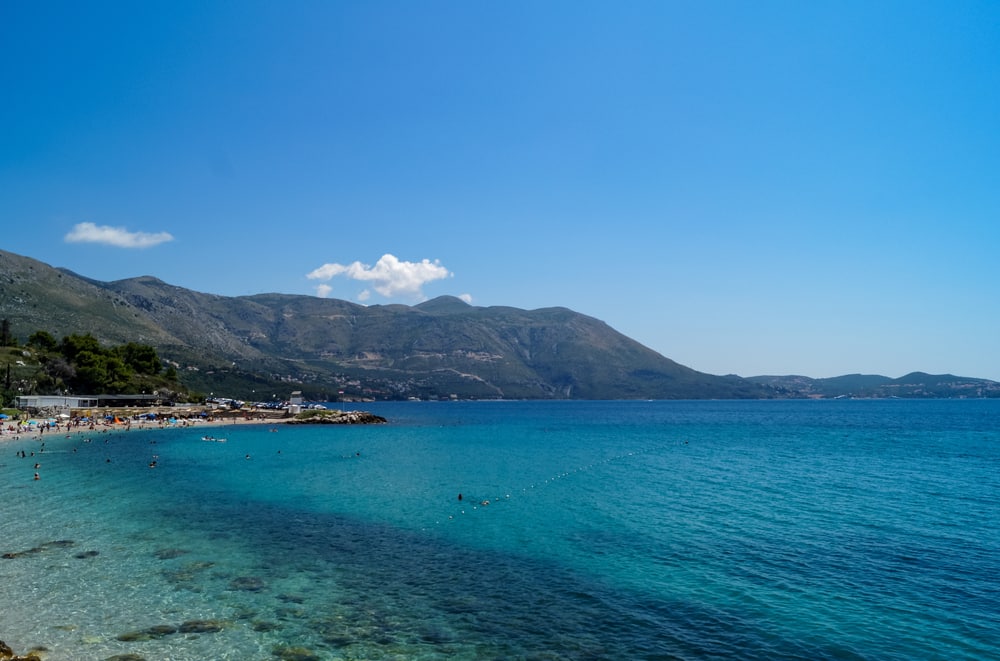 Plage Dubrovnik : La plage de Kupari