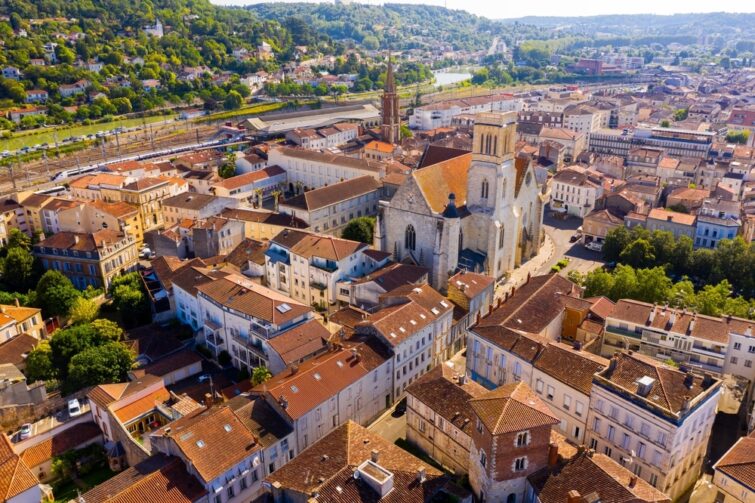 Cathédrale d'Agen - sites Unesco Aquitaine