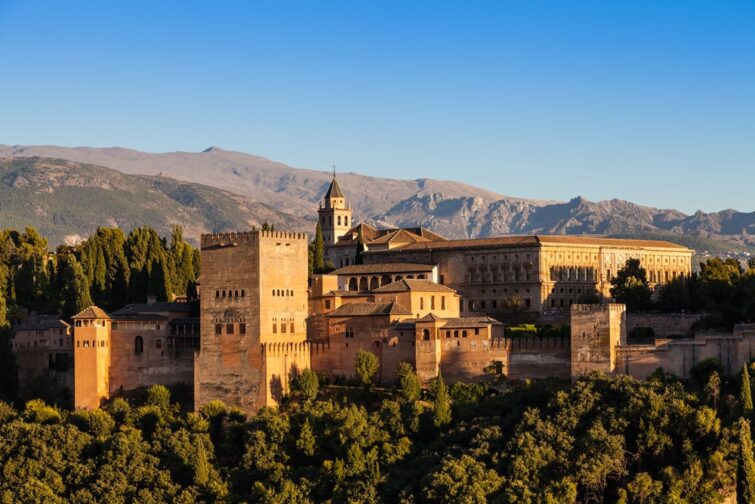 Alhambra in Granada - the most beautiful monuments in Andalusia
