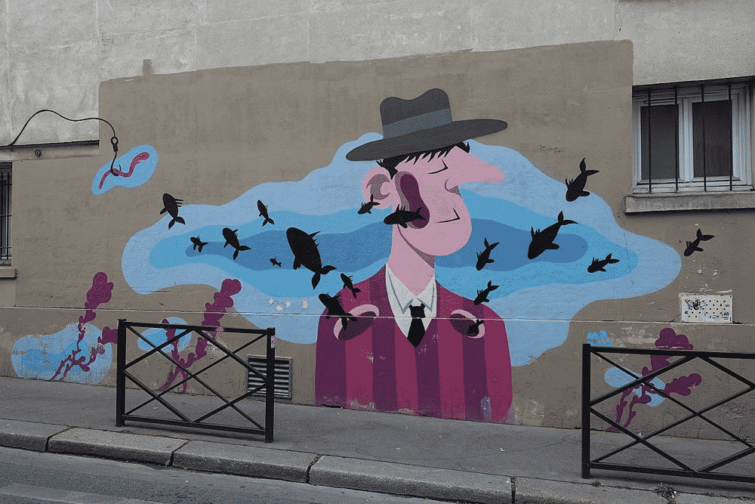 Le quartier de Belleville - street art France