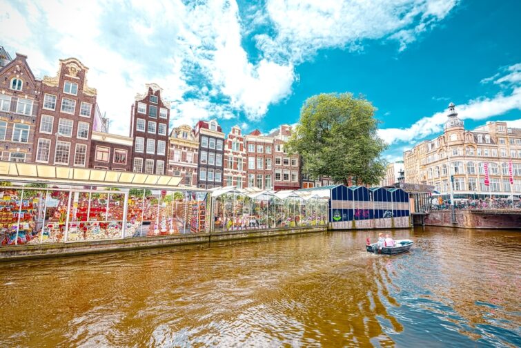 Bloemenmarkt - week-end Amsterdam