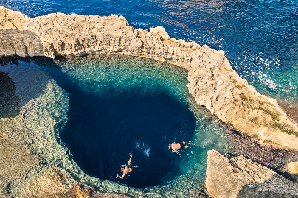 Blue Hole - Gozo, Malte