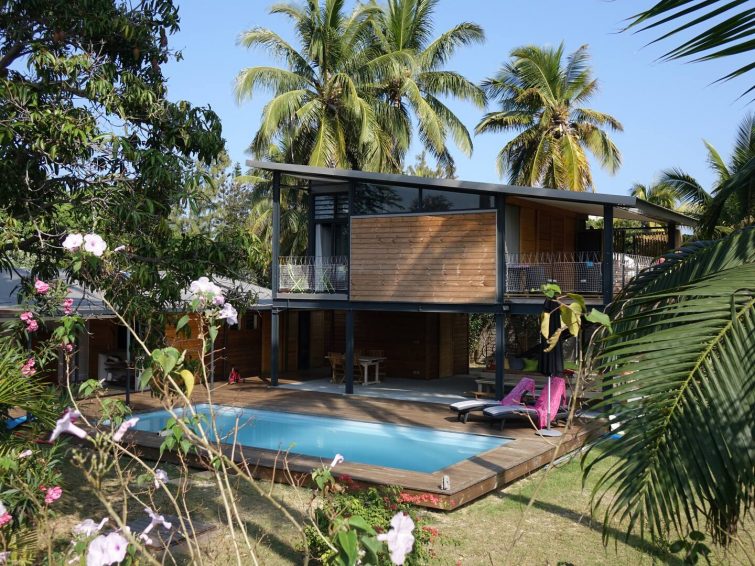 Bungalow sur pilotis avec piscine Airbnb Saint-Gilles les bains à La Réunion