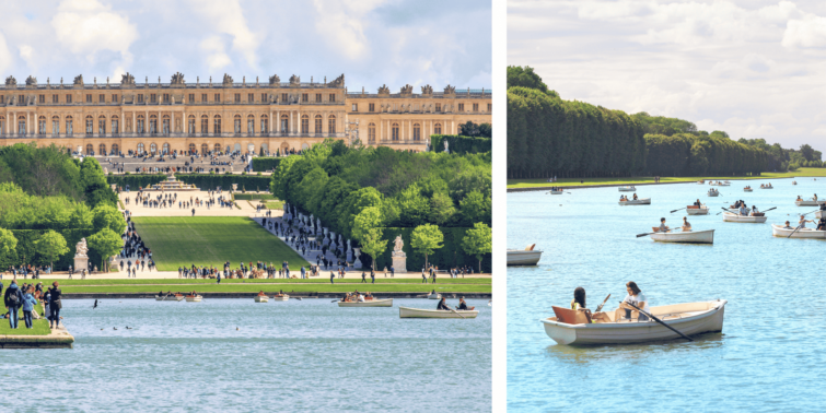 Balade en barque Château de Versailles