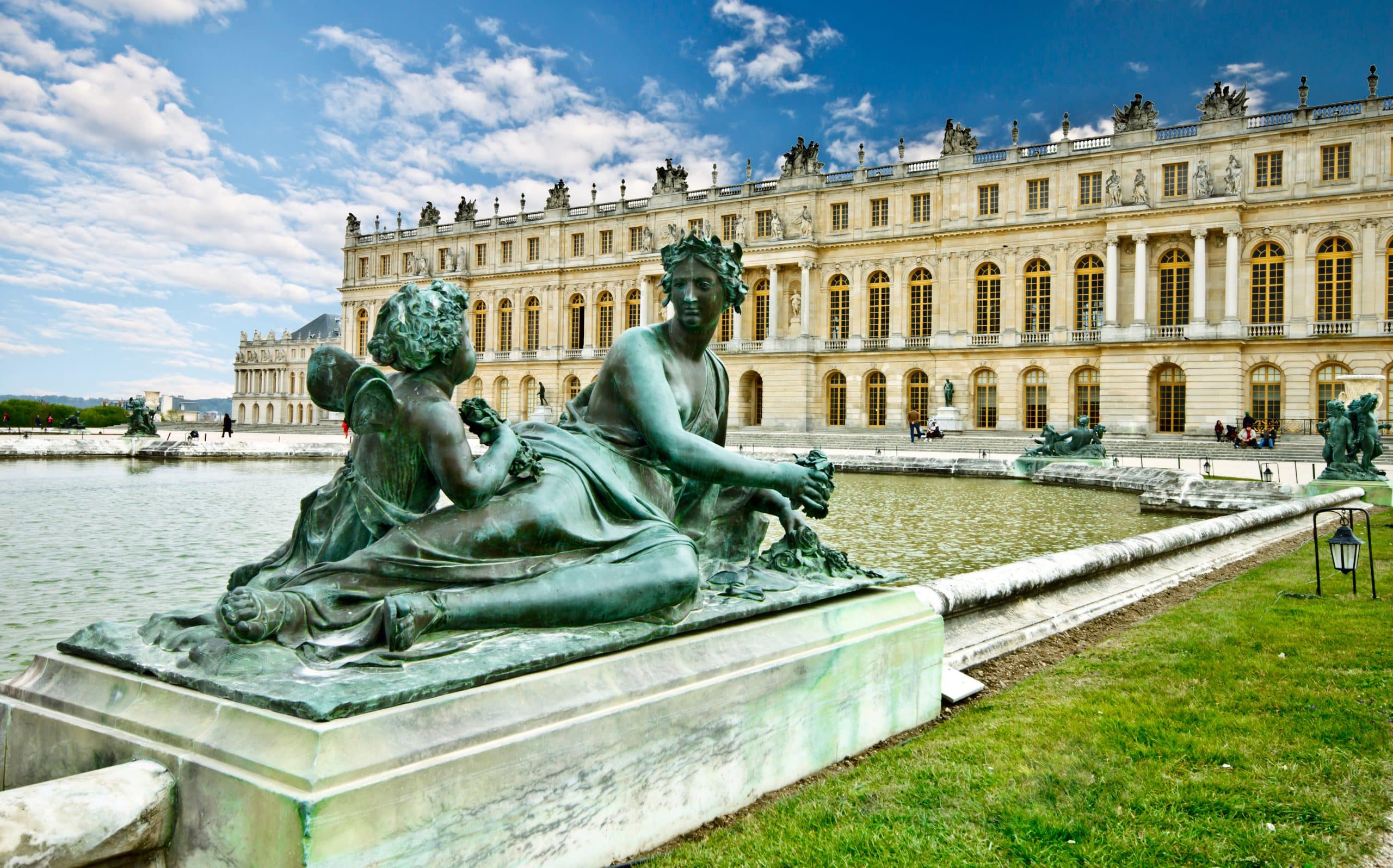 château de Versailles et le grand canal