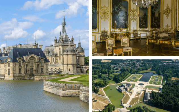 Visiter le Château de Chantilly dans l'Oise