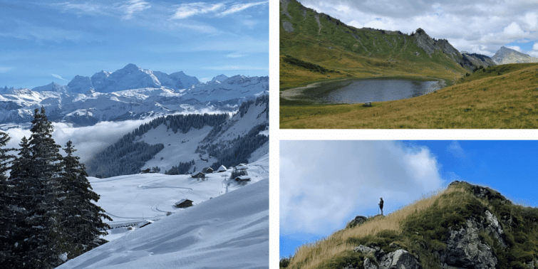 Col de la Ramaz - Chalet de Veran - Lac de Roy goes snowshoeing in Chablais