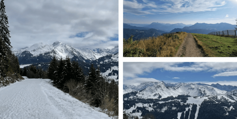 Mont Cali - Les Gets - Mont Chery une ribambelle de panoramas