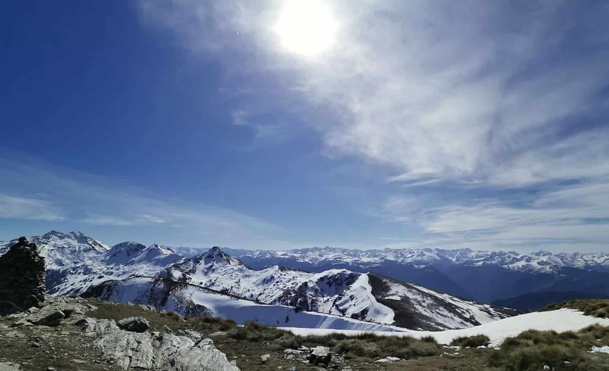 Le Pic de Lauzate et le Mont Fourcat randonnée raquettes