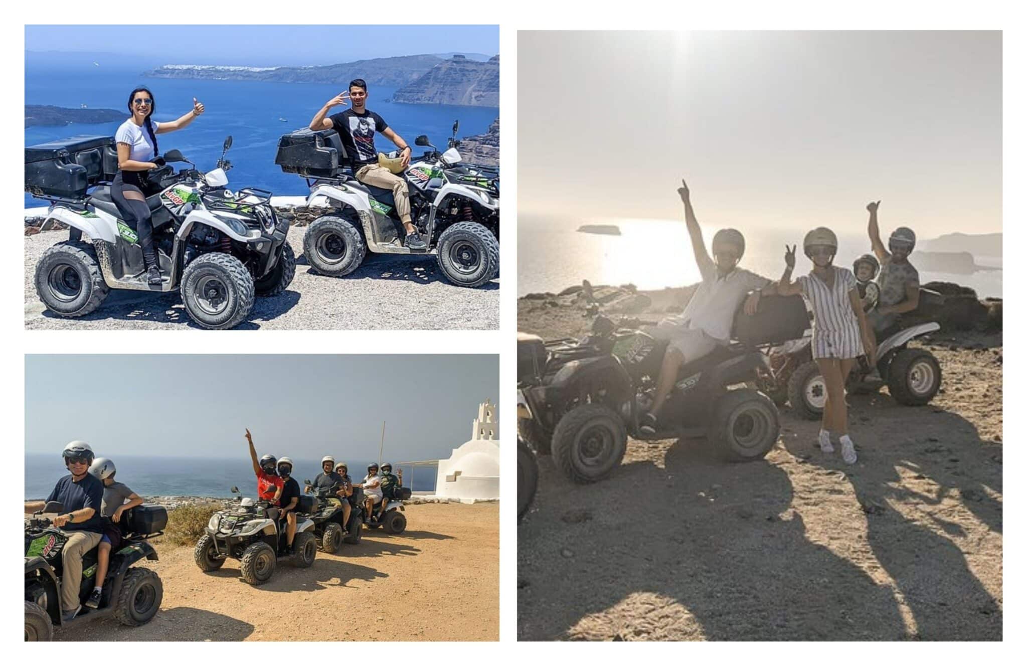 Les meilleures locations de quad à Santorin