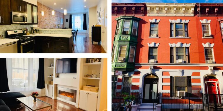Charmant appartement de deux chambres dans une maison de ville du Bronx