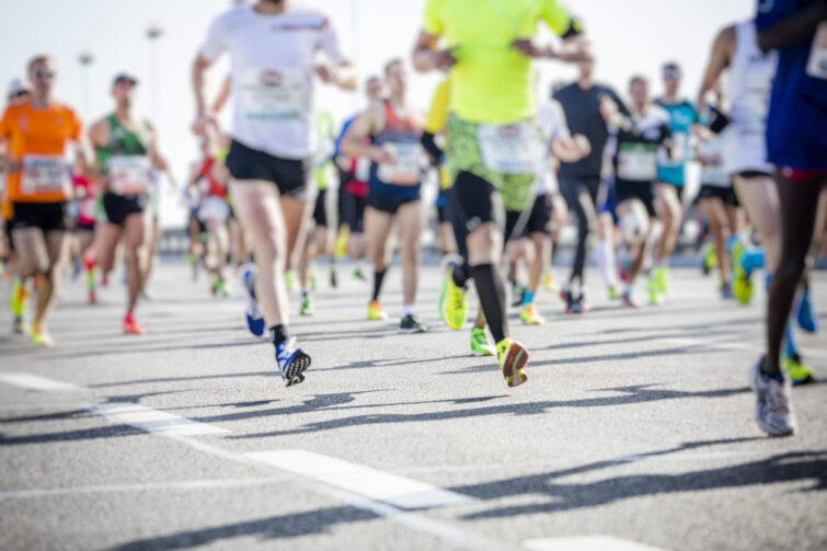 Marathon,Runners,In,The,City