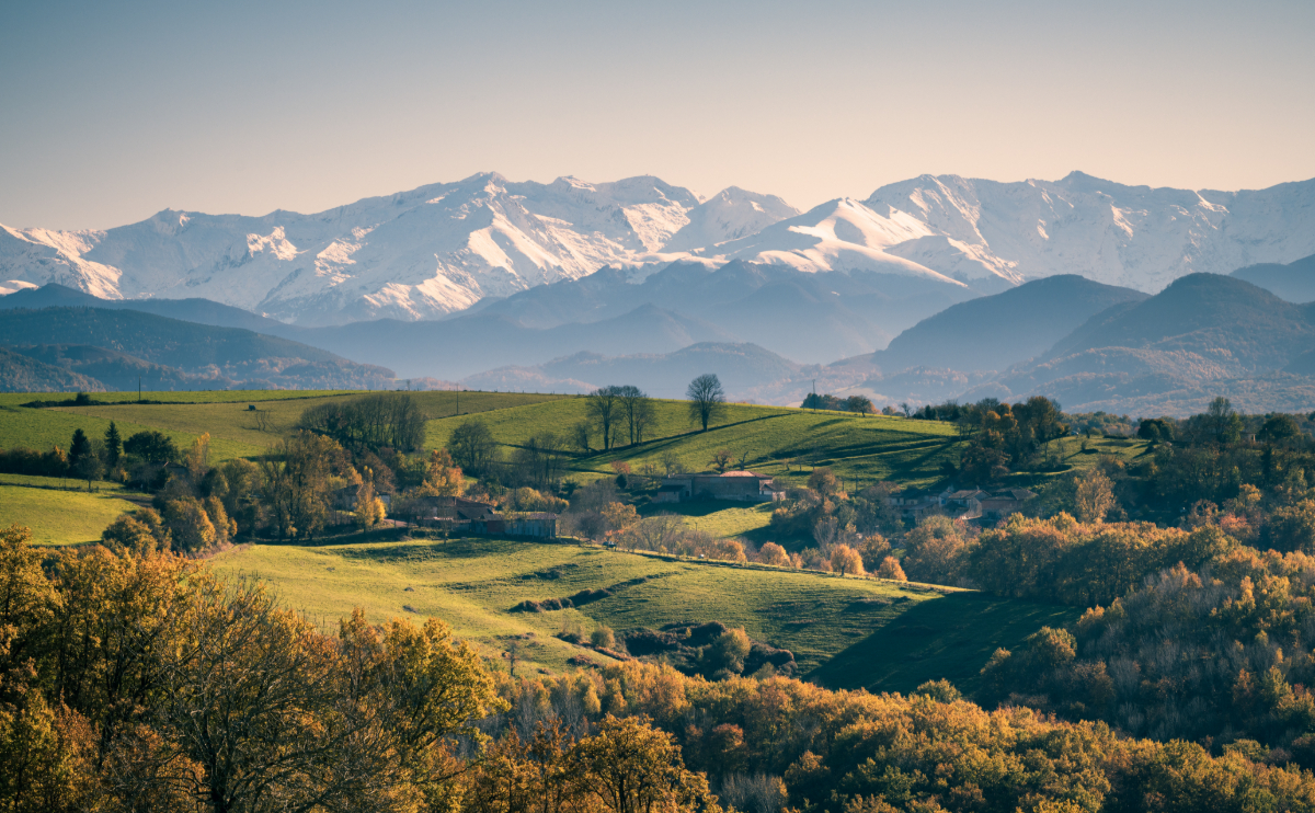 Paysages Ariège Pyrénées France