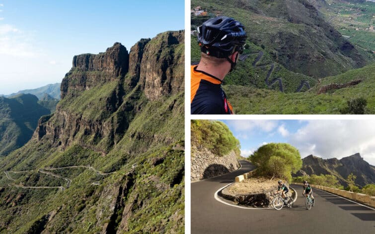 Sillonnez les routes de montagnes à vélo jusqu’à Masca à Tenerife