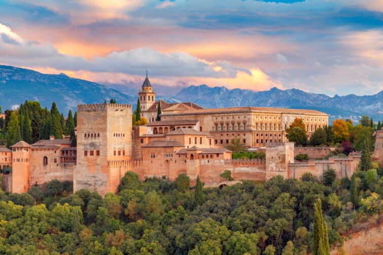photo de l'alhambra à Nerja en Andalousie