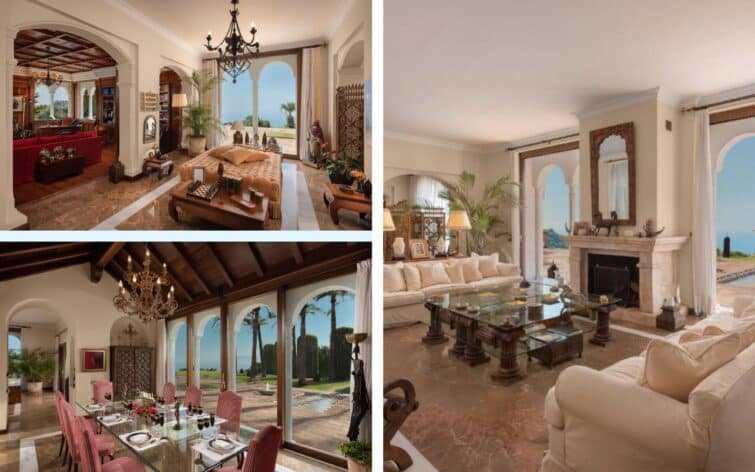 La Cubo’s Mountain Bayview Luxury Villa propose un décor chic et raffiné.