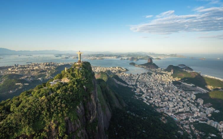 Vol panoramique en hélicoptère à Rio
