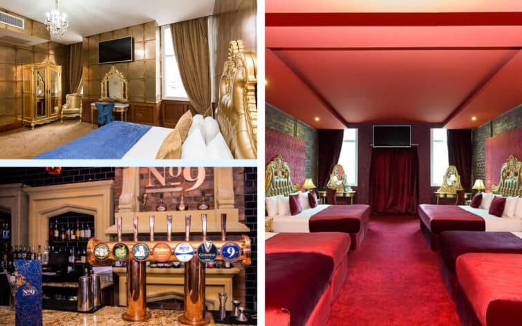 Les suites de Dixie Dean Hotel à Liverpool peuvent contenir jusqu’à quatre lits doubles.