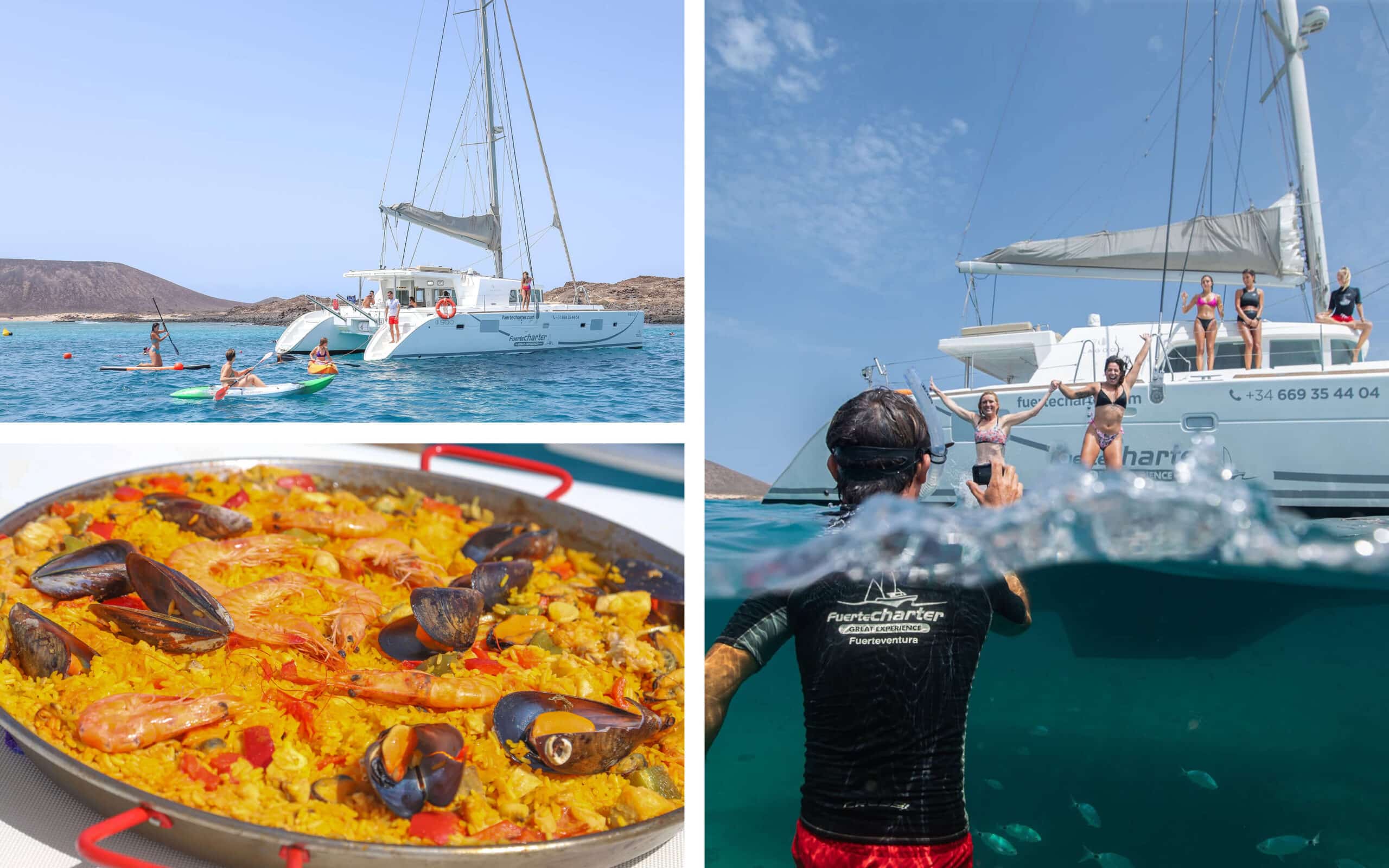 Partez en catamaran de luxe dans le nord de Fuerteventura