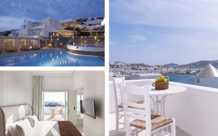 Los 6 mejores hoteles de la isla de Mykonos