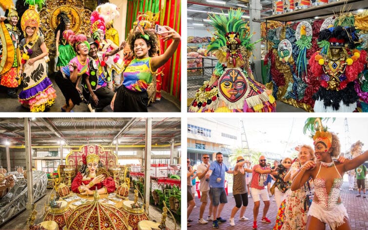 Visite des coulisses du Carnaval à la Cidade do Samba de Rio de Janeiro
