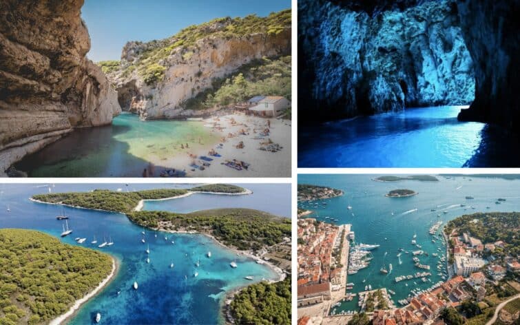 Visiter 5 îles depuis Split,