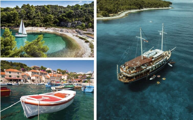 Visiter les îles de Brac et Solta depuis Split en voilier