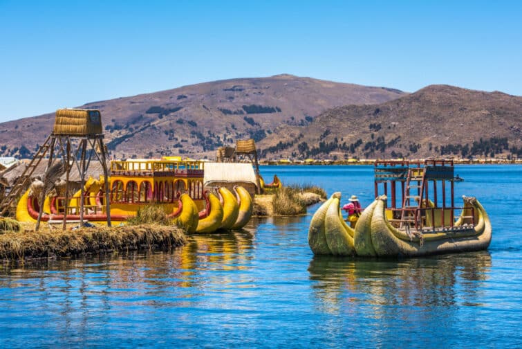 Lac titicaca Bolivie Pérou