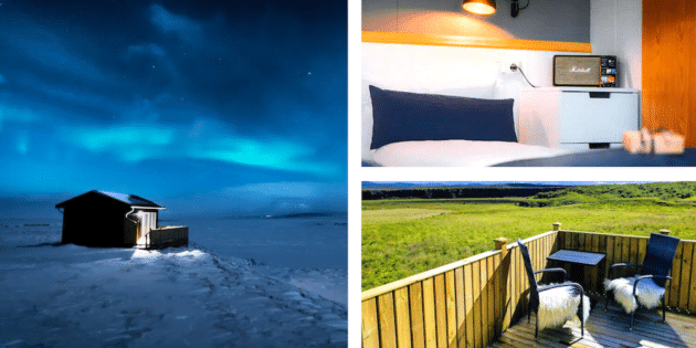 Airbnb Islande : admirer les aurores boréales depuis Nordic Natura 3