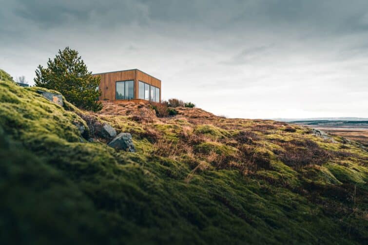 où séjourner en nature islande logement tiny house