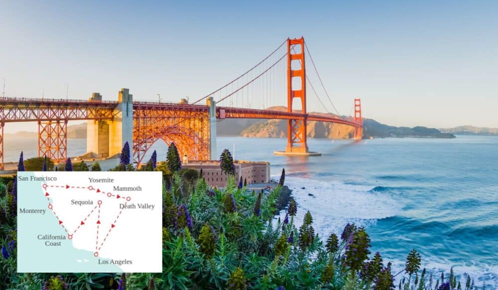 California Dream les meilleurs itinéraires en road trip en Californie