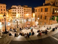 experience rome nuit Piazza di Spagna
