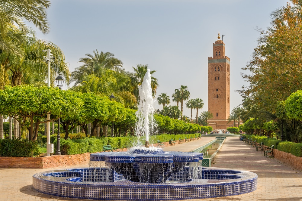 lieux emblematiques marrakech minaret de Koutoubia