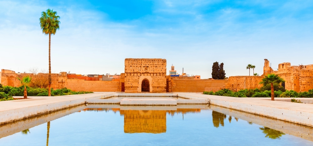 lieux emblematiques marrakech palais el badi