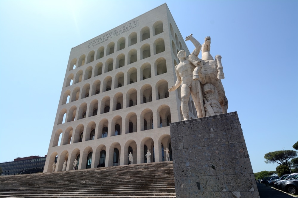 Palazzo della Civiltà, Rome contemporaine