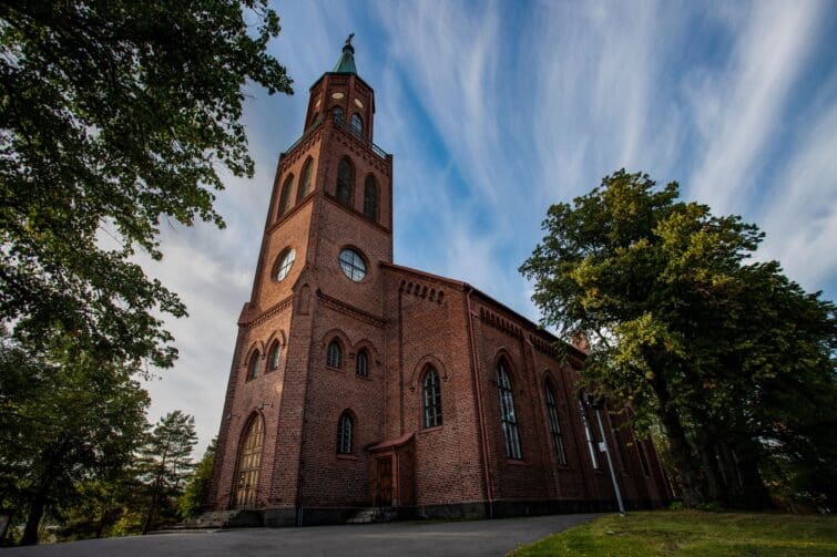 La cathédrale de Savonlinna